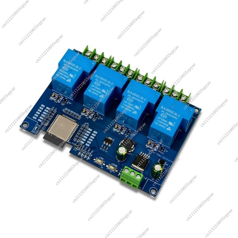 Esp32 Wifi Bluetooth Module - ESP32E Development Board 4-kanaals 30A relaismodule,