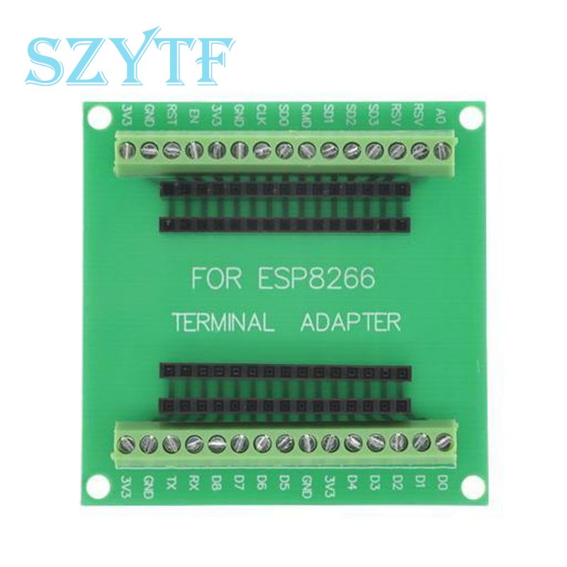 Esp8266 Nodemcu - ESP8266 uitbreidingskaartterminaladapter is compatibel met NODEMCU