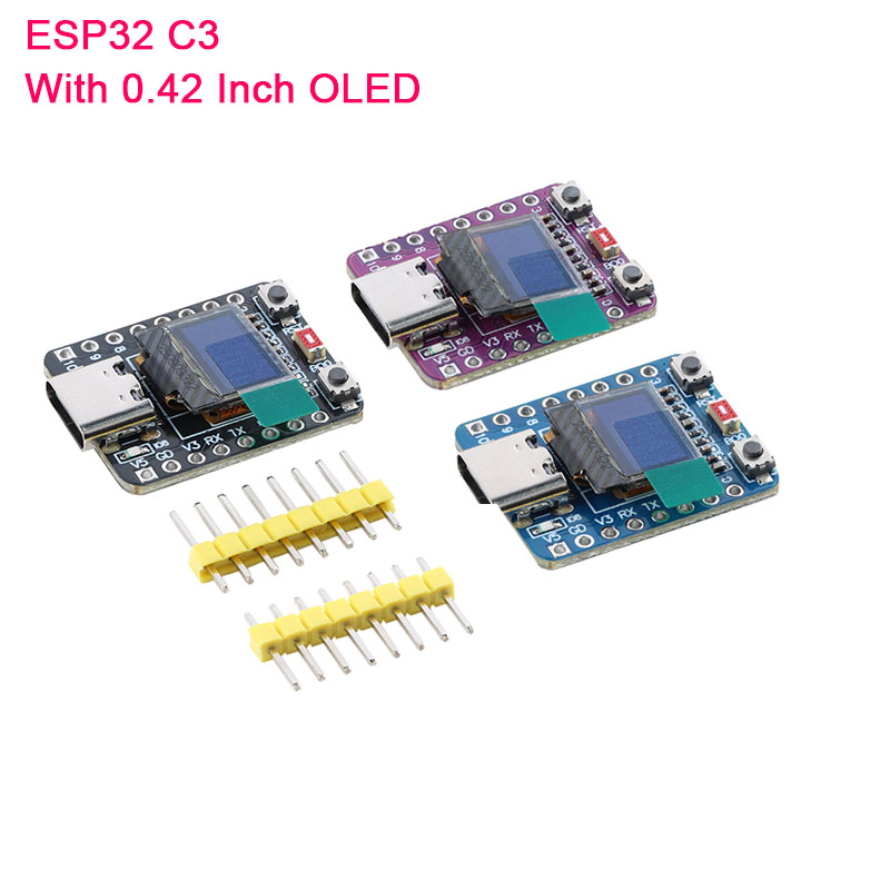 Esp32 C3 - ESP32-C3 0,42 inch scherm OLED witlichtdisplay