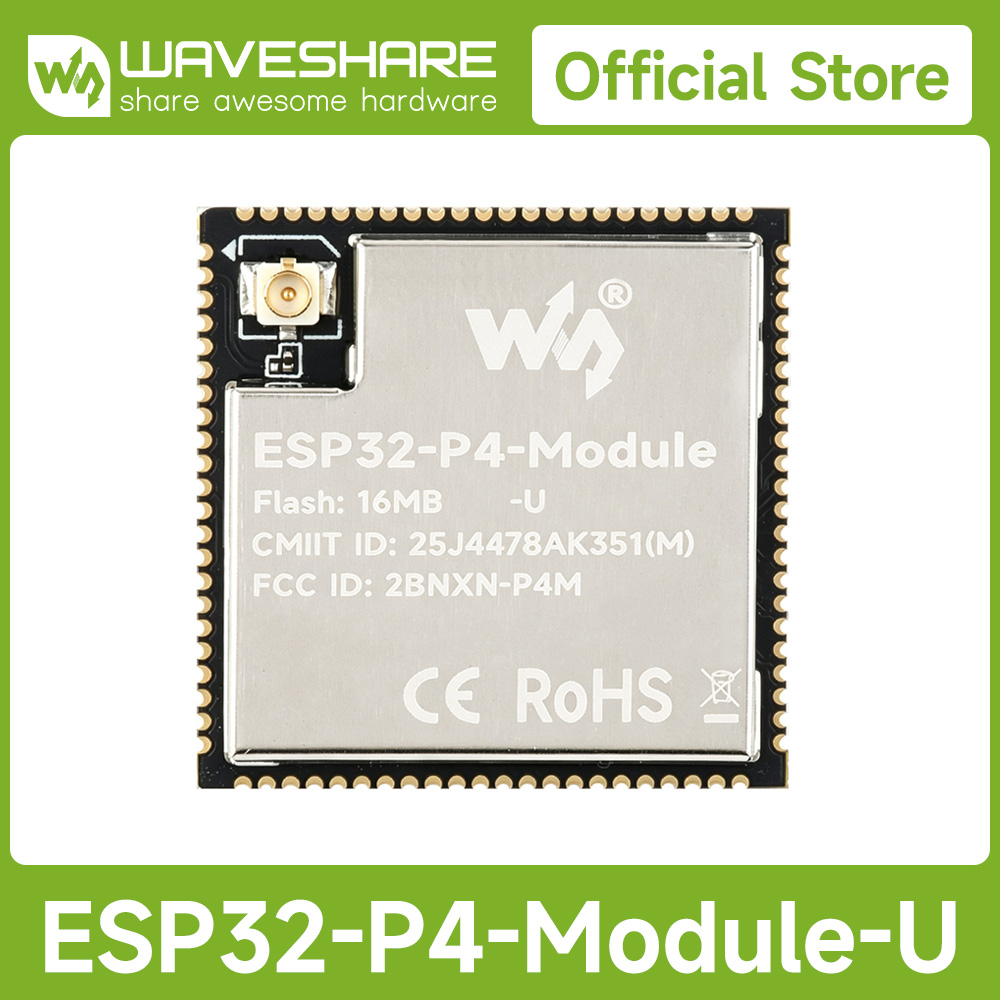 Esp32 P4 - Waveshare ESP32-P4-module kernbord, ondersteunt 2,4 GHz