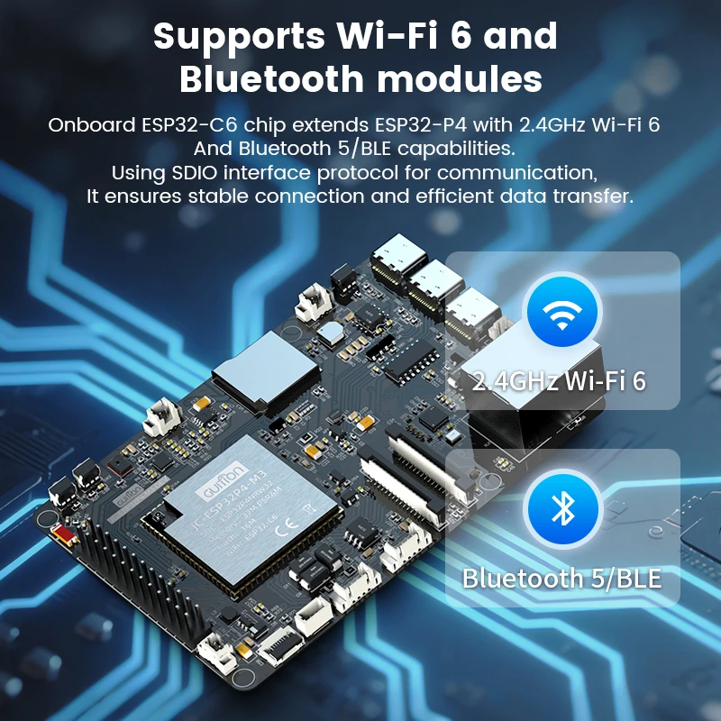 JC-ESP32P4-M3-DEV Development  - Esp32 C6 recensie en prijs
