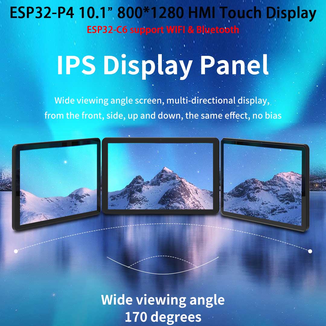 ESP32-P4 10.1 inch 800*1280 IP - Esp32 P4 recensie en prijs