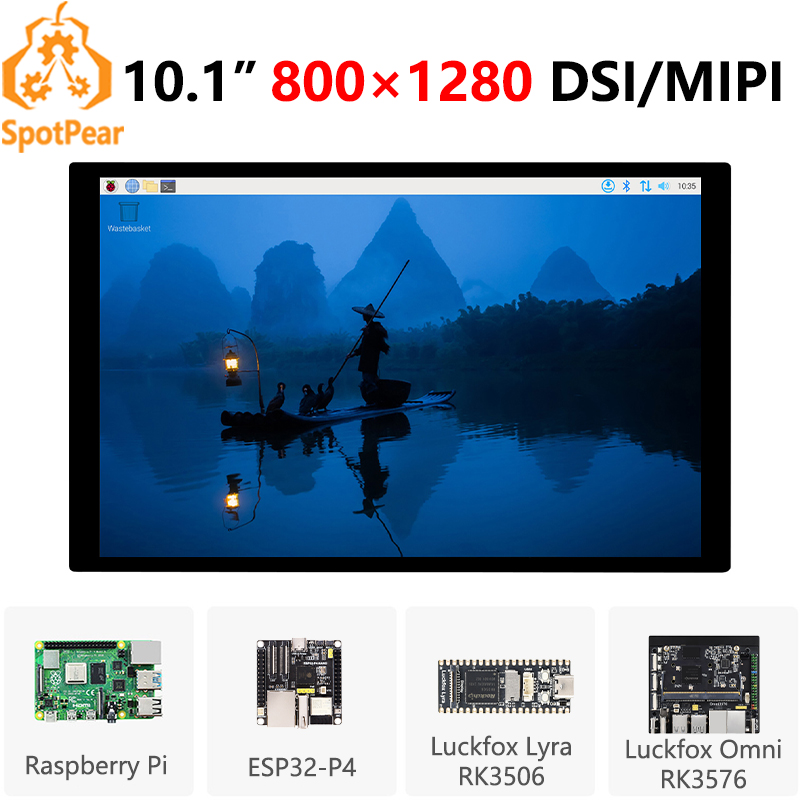Raspberry Pi 10,1 inch LCD DSI - Esp32 P4 recensie en prijs