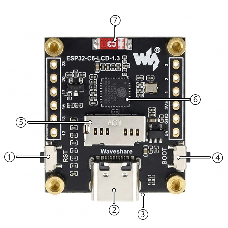 ESP32-C6 LCD Development Board - Esp32 C6 recensie en prijs