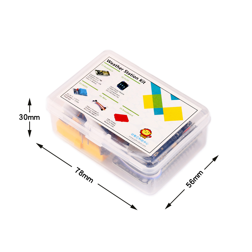 ESP8266 Weerstation Diy Kit Me - Esp8266 recensie en prijs
