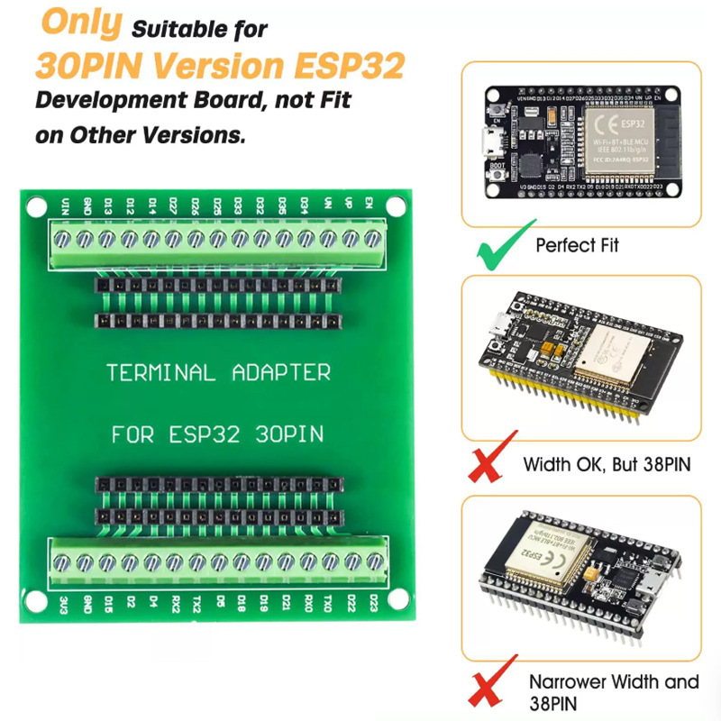 ESP32 ontwikkelbord NodeMCU-32 - Esp32 Wifi Bluetooth Module recensie en prijs