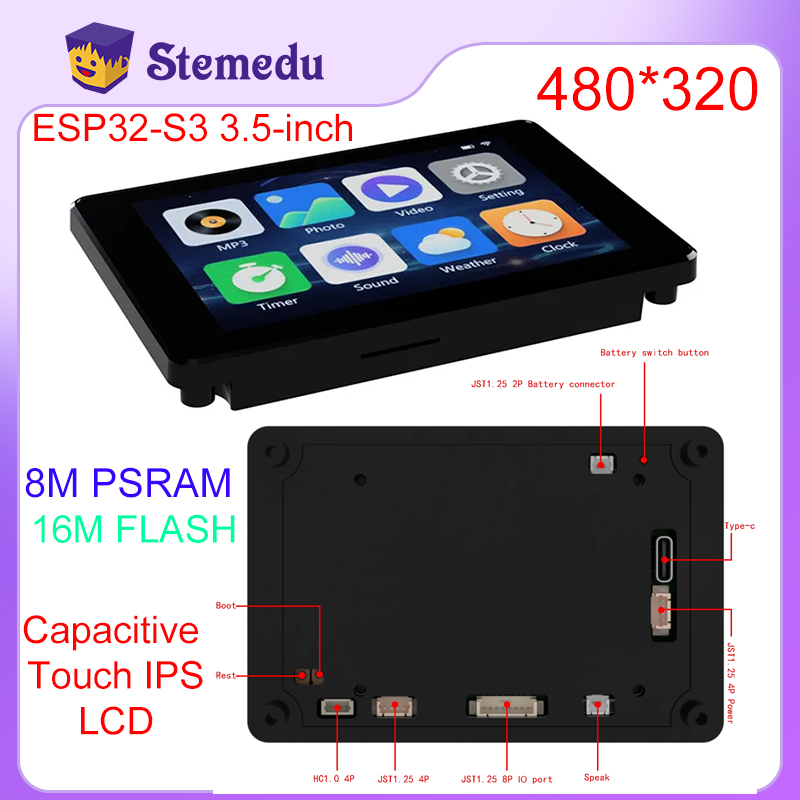 Mini ESP32-S3 3.5Inch Capaciti - Espressif Esp32 recensie en prijs