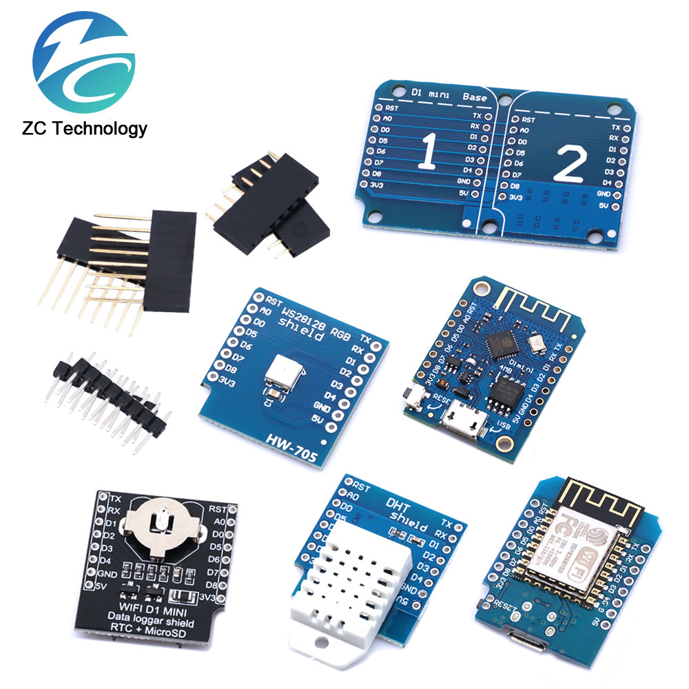 D1 Mini ESP8266 ESP-12F CH340G - Esp8266 Nodemcu recensie en prijs
