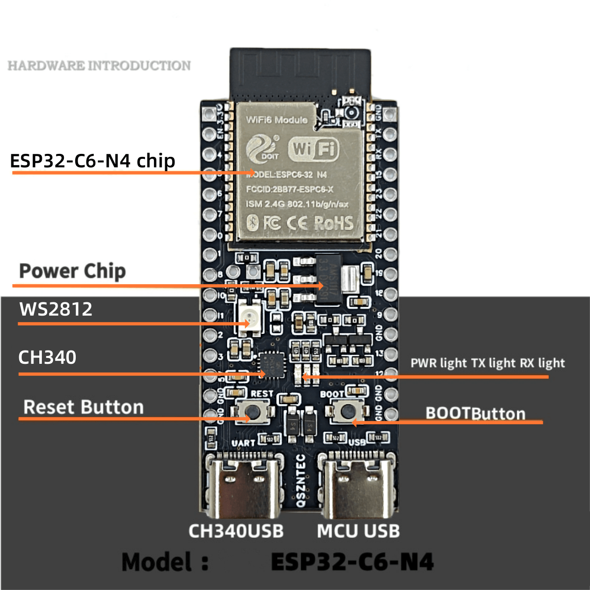 ESP32-C6-DevKitC-1 ESP32-C6 Co - Esp32 C6 recensie en prijs