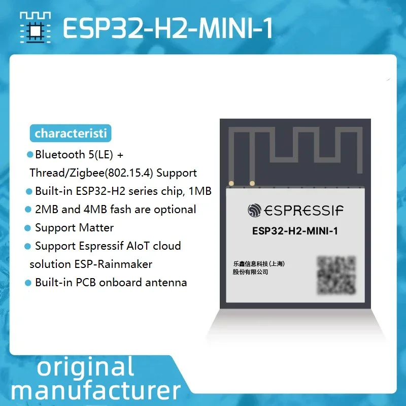 ESP32-H2 Module ESP32-H2-MINI- - Esp32 H2 recensie en prijs