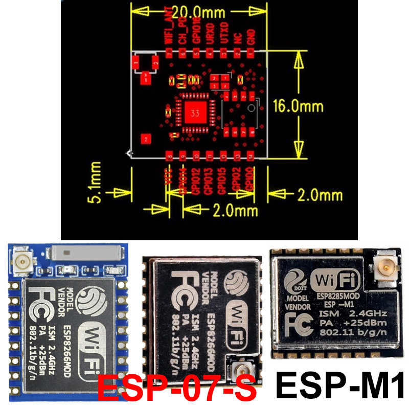ESP32 ESP-32S ESP-12E ESP-12F  - Esp8266 recensie en prijs