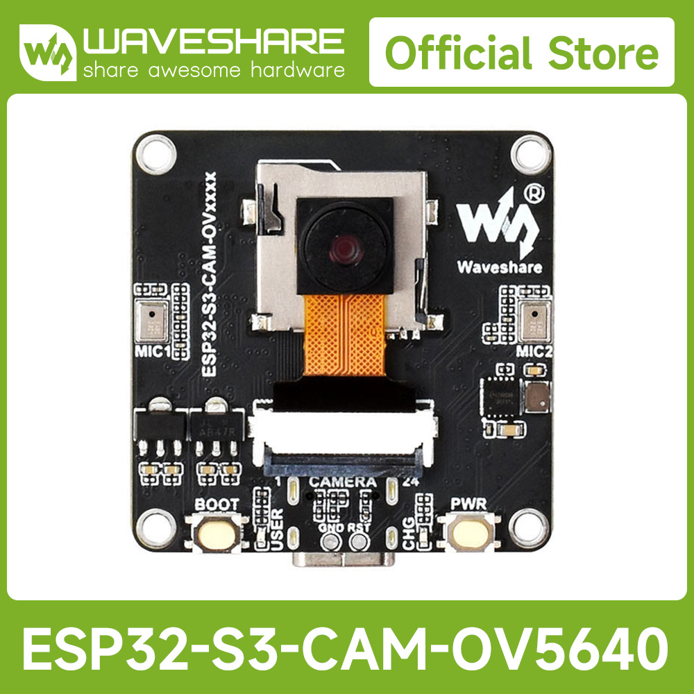 Waveshare ESP32-S3 AIoT Camera - Esp32 Development Board recensie en prijs