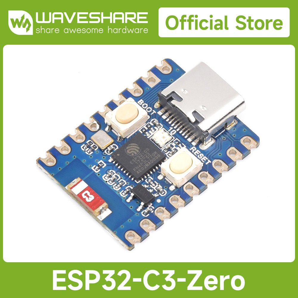 Waveshare ESP32-C3 Zero Mini-o - Esp32 C3 recensie en prijs
