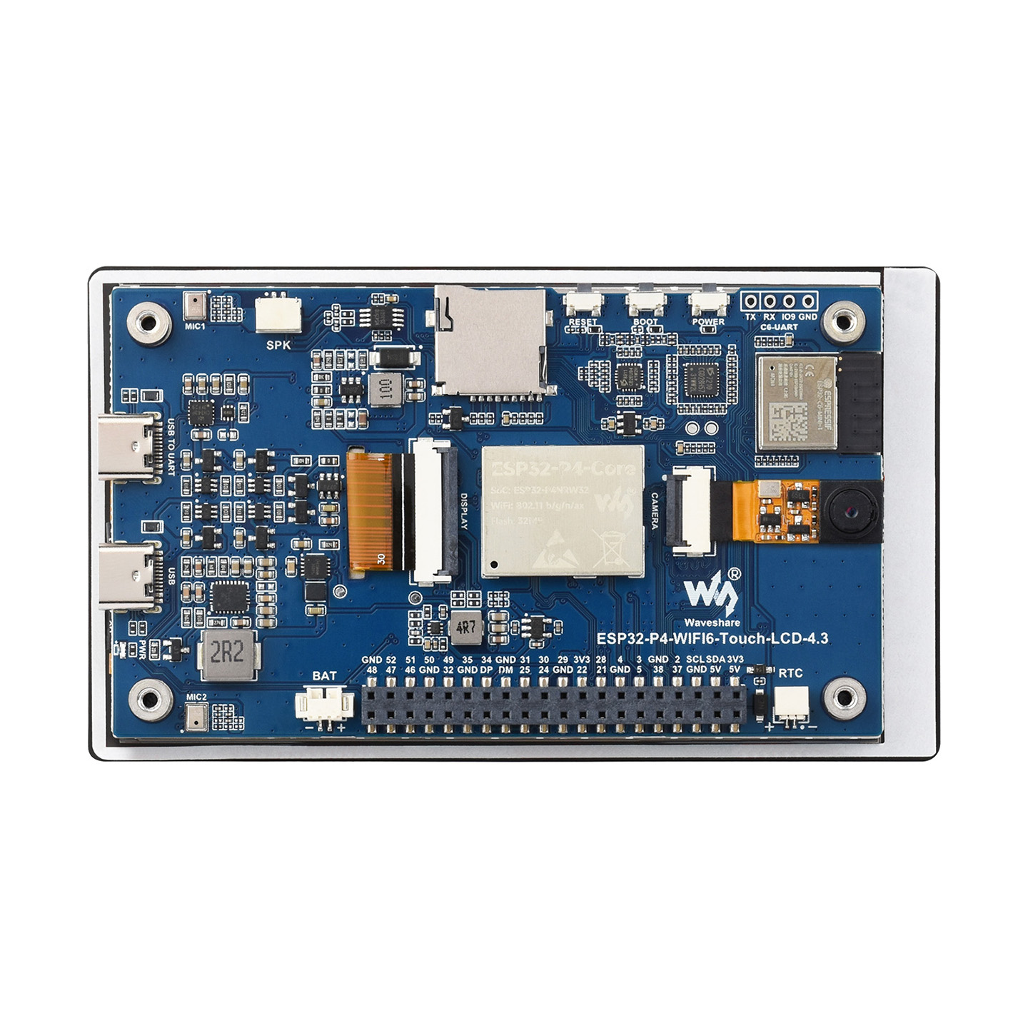 Waveshare ESP32-P4-WIFI6 4,3-i - Esp32 P4 recensie en prijs