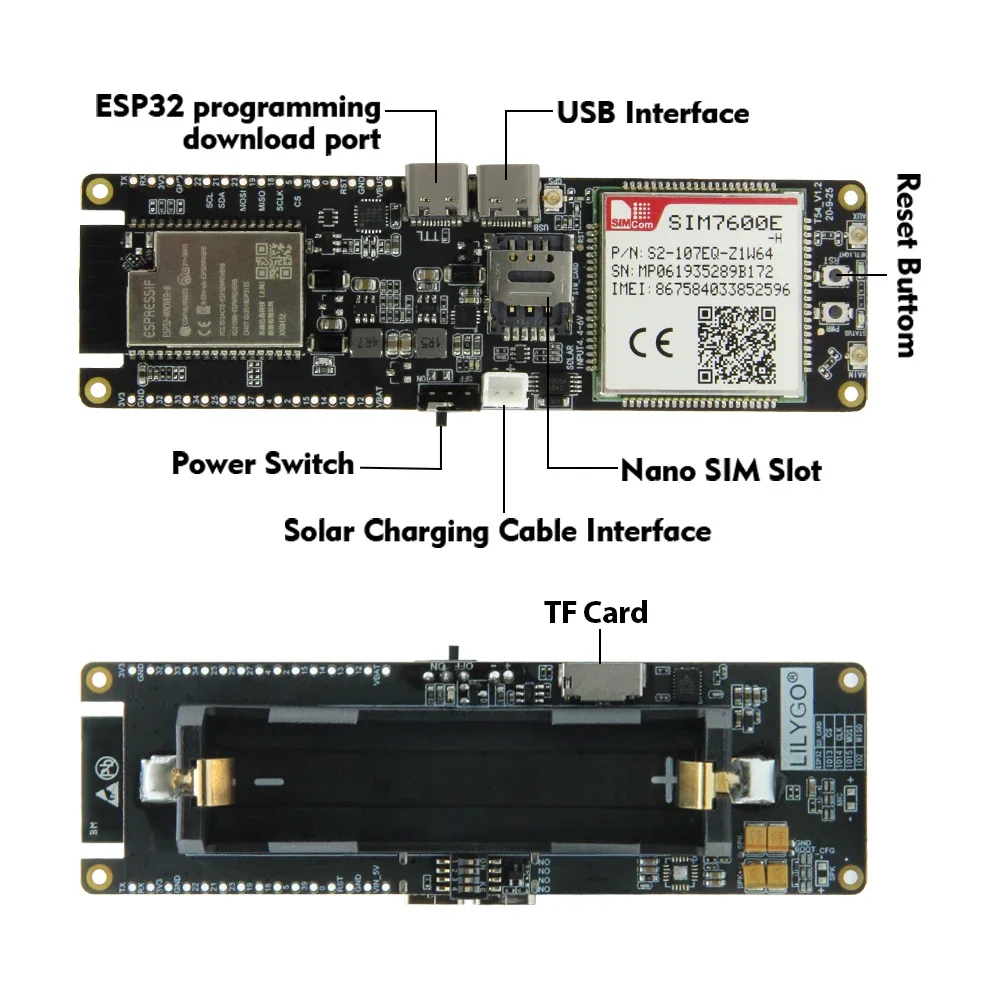 IN VOORRAAD LILYGO T-SIM7600G- - Esp32 Development Board recensie en prijs