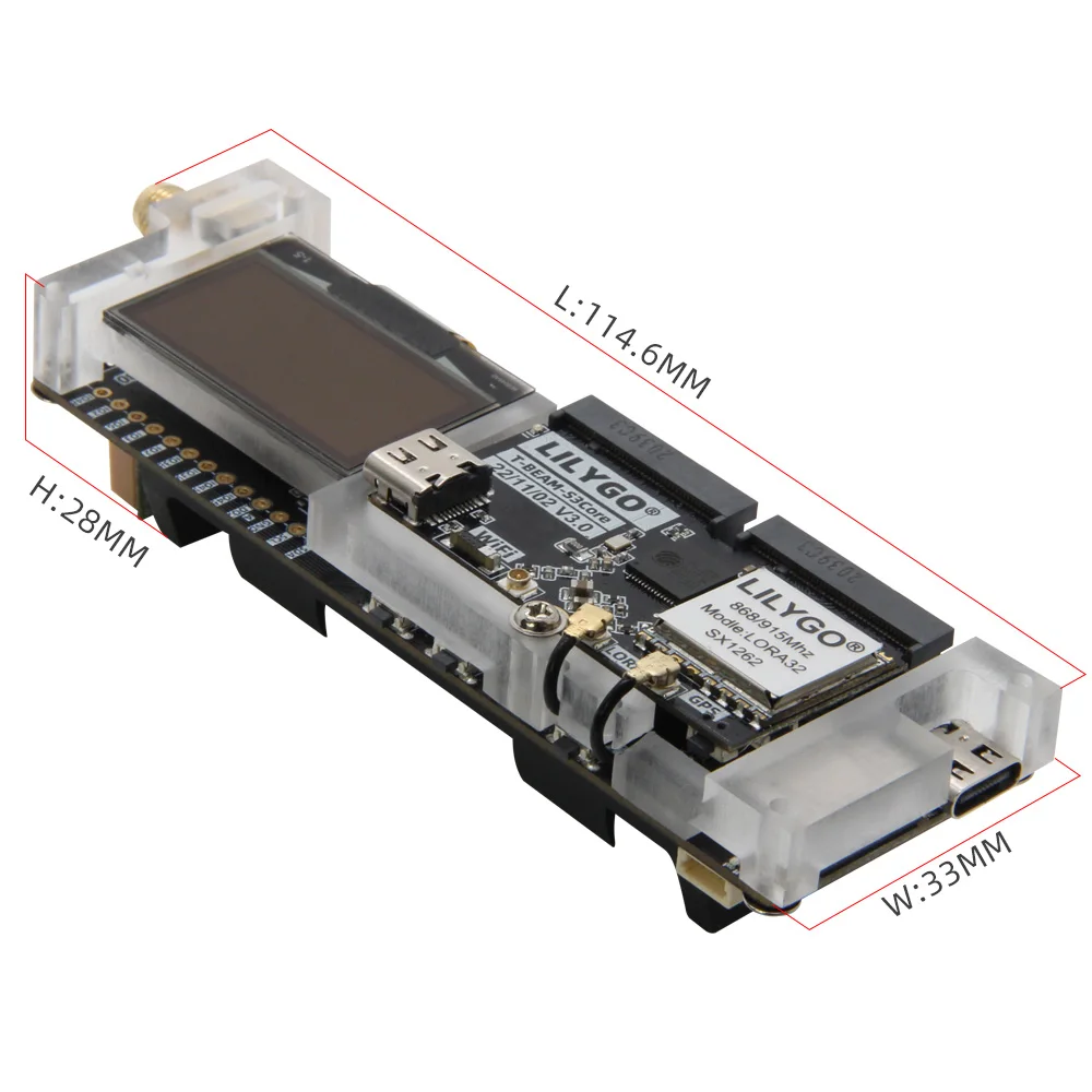 LILYGO SoftRF T-BeamSUPREME ES - Esp32 Development Board recensie en prijs
