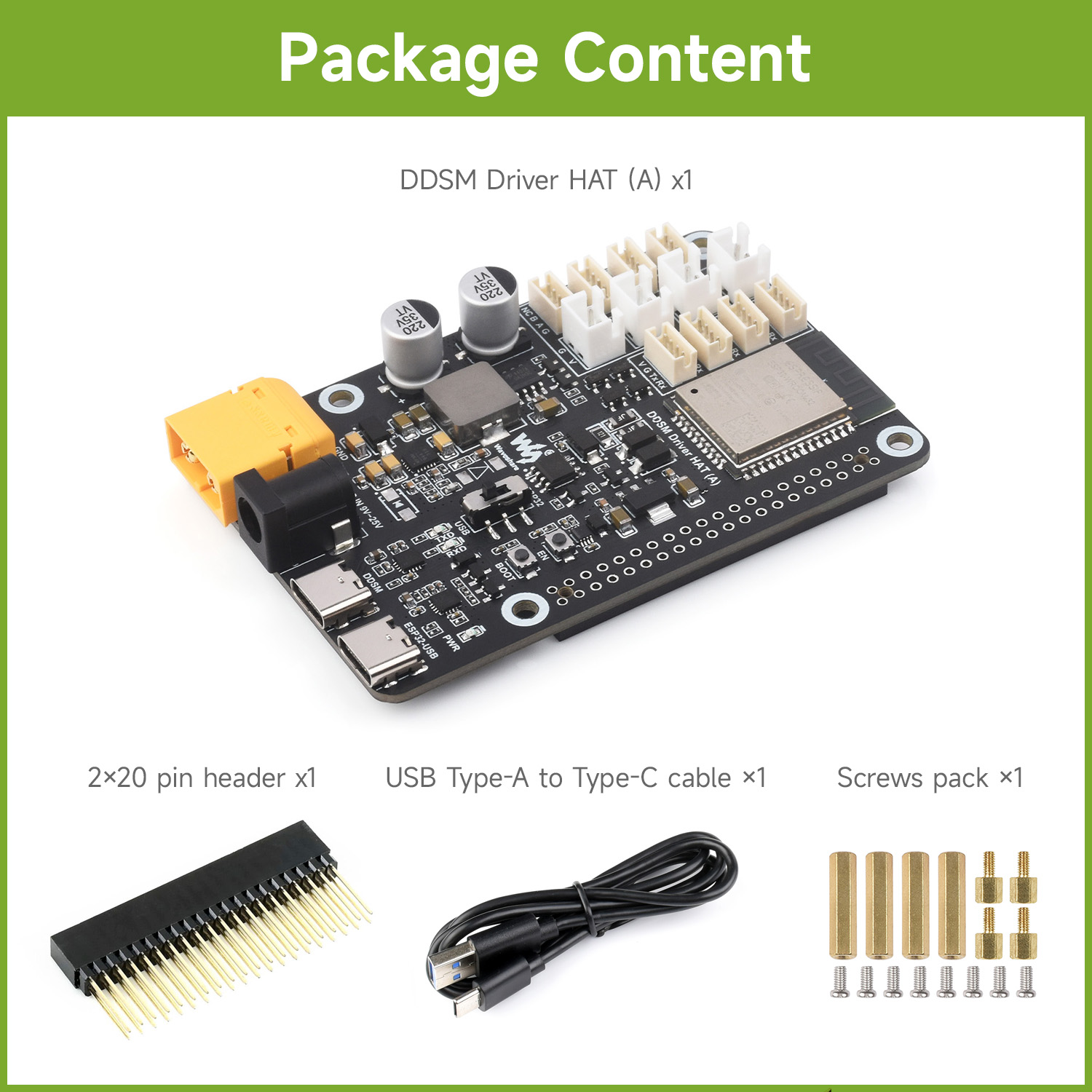 Waveshare Direct Drive servomo - Esp32 Uart Module recensie en prijs